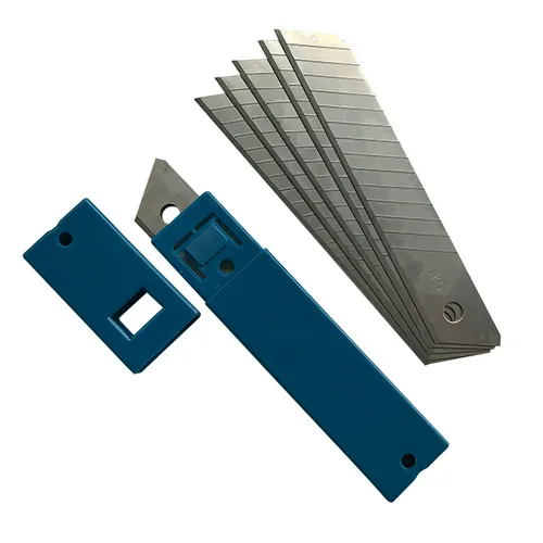 Лезвие РемоКолор для резака,14 сегментов, японская сталь SK5, 18х100мм, толщина 0,5мм,10шт