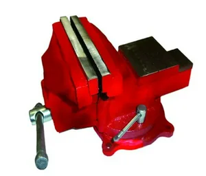 Тиски РемоКолор, слесарные, поворотные, с наковальней, 125мм