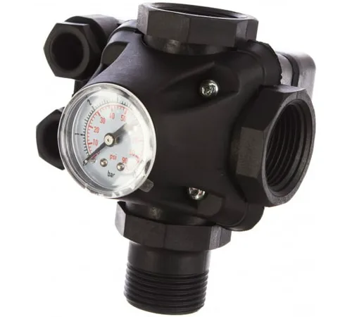 Реле давления с манометром Unipump РМ/5-3W Unipump