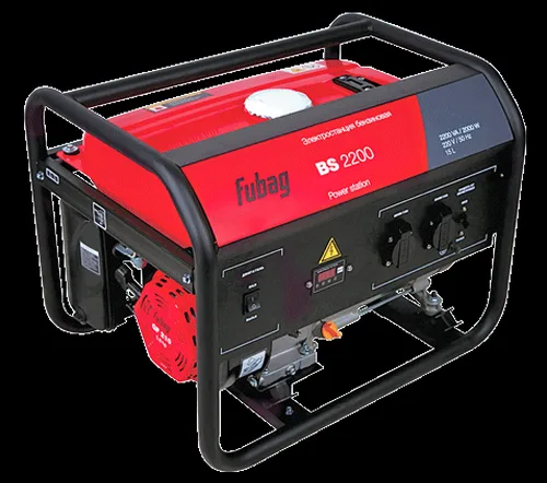 Генератор бензиновый FUBAG BS 2200, 2,2кВт, 220В