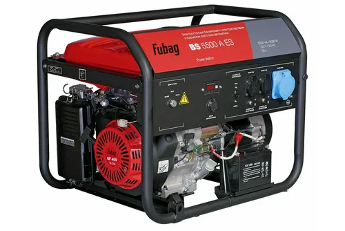 Генератор бензиновый FUBAG BS 5500 А ES, 5,5кВт, 220В