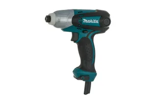 Шуруповерт ударный MAKITA TD 0101 230Вт,0-3200у\м,6-ти гран 6.35,100Нм,0.99кг,кор,M4-M14,бита Philip