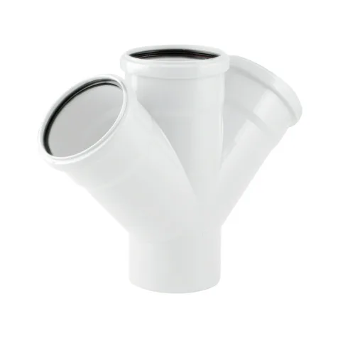 Крестовина ELITE одноплоскостная  МК МПП 110/110/110х45°, короб,белый, РТП