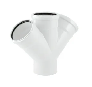 Крестовина ELITE одноплоскостная  МК МПП 110/110/110х45°, короб,белый, РТП