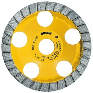 Чашка алмазная BOSCH, 125мм, BF Universal Turbo