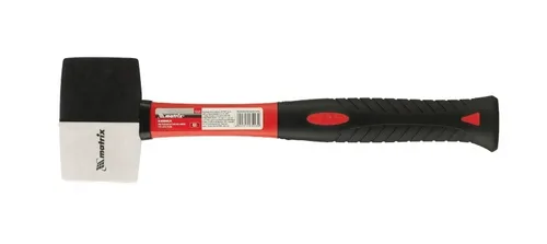 Киянка MATRIX, черно-бел резина, фиберглас ручка, 680г