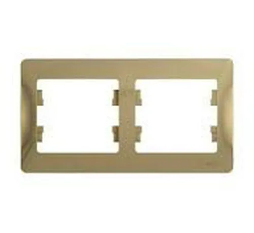 Рамка GLOSSA 2-постовая, ТИТАН