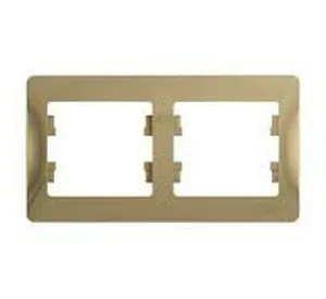 Рамка GLOSSA 2-постовая, ТИТАН