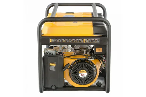 Генератор бензиновый DENZEL PS 55EA, 5,5 кВт, 230В, коннектор БА,эл/стартер