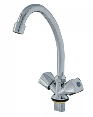 Смеситель для кухни ЭКОНОМ 402, двухвентильный, гайка