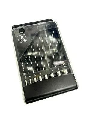 Набор винтовых сверл по дереву Кратон (3,4,5,6,7,8,9,10 мм) 8 шт.