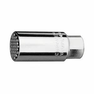 Головка Gross торцевая многоразмерная 6-21мм 3/8", CrV, хромир