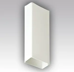 Воздуховод прямоугольный ПВХ 60х204 L=1,5м ЭРА