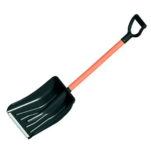 Лопата снеговая РемоКолор пласт., алюм. черенок, автомобильная, 280х370мм.