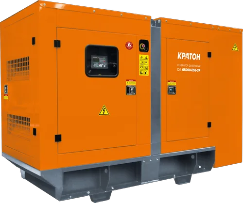 Генератор дизельный Кратон DG-65000-ESS-3P, ПОЖ,доп. фильтры и ремень