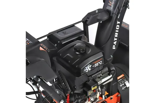 Машина снегоуборочная бензиновая PATRIOT Сибирь 110 ЕТ 11 л.с., эл.старт, обогрев, фара на гусеницах