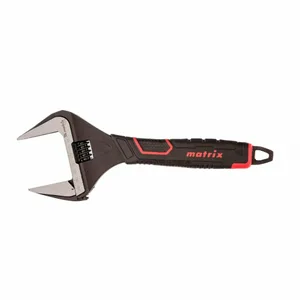 Ключ Matrix PRO разводной, тонкие губки, фосфатированный, 2-х комп рукоятка, 300 мм