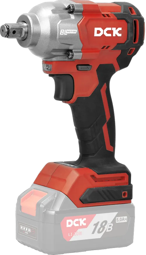 Гайковерт аккум ударный бесщеточный DCK KDPB488, 18В, 1/2 ", 488/682Нм, без Акб и З/У
