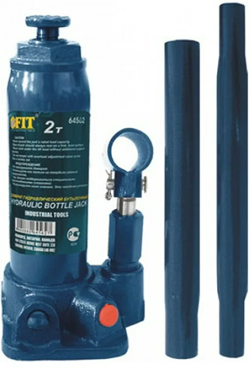 Домкрат FIT, гидравлический, бутылочный, 5т