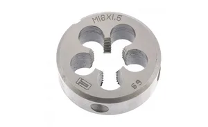 Плашка СИБРТЕХ, 16 х 1,5мм, метрическая, инструментальная сталь