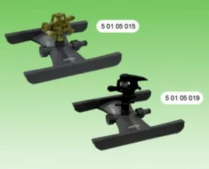 Дождеватель импульсный латунный на подставке Кратон ISM-01B