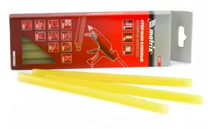 Стержни клеевые MATRIX желтые, 11*200мм, 6 шт./упак