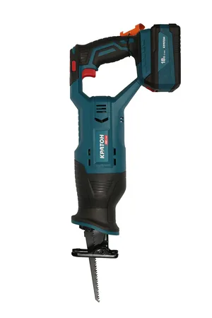 Пила сабельная аккумуляторная КРАТОН RS18DC-115-OFA SET (АКБ 4,0А•ч; ЗУ)