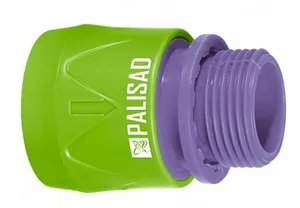 Соединитель PALISAD, быстросъёмный, пластик, внеш. резьба 3/4"