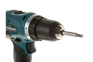 Дрель-шуруповерт аккум MAKITA DF347DWLE 14.4В,2х1.5АчLi-ion,БЗП-10мм чем,фонарь,G-серия