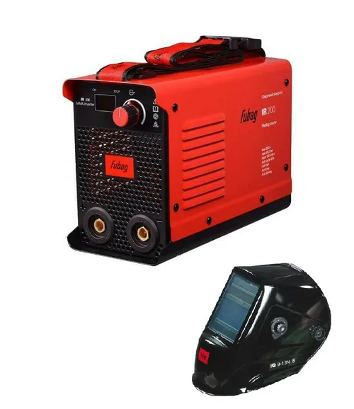 Инвертор сварочный FUBAG IR 200 + Маска сварщика "Хамелеон" IQ 9-13N S В ПОДАРОК!!!