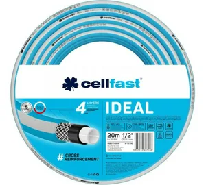 Шланг Cellfast IDEAL поливочный, армир, четырехслойный, 3/4" 20 м