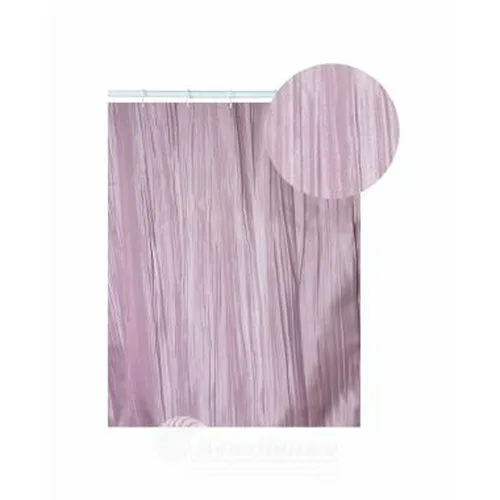 Штора для ванной комнаты SV-CRK-001-13-0814 Tafta crash (лиловая) 1,8*2,0