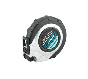 Рулетка GROSS Rollmasband, геодезическая 20 м х 13 мм, закр. корп., металл. лента, нейлон