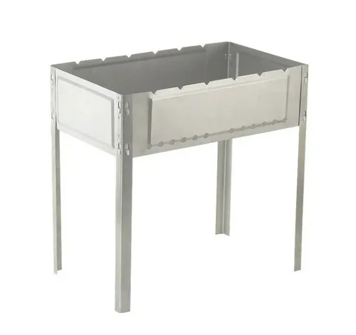 Мангал Palisad Camping с ребрами жесткости 700x300x700 мм, 0,8 мм, 