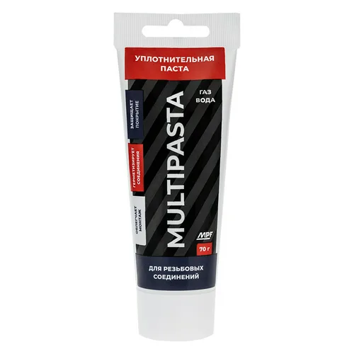 Паста уплотнительная универсальная МУЛЬТИПАСТА  вода, газ, 70г, туба 