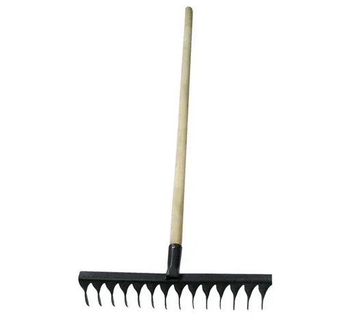 Грабли витые РемоКолор с черенком, 14 зубьев