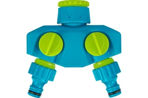 Распределитель PALISAD LUXE 2-х канальный с внутренней резьбой 3/4"-1"