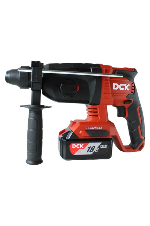 Перфоратор аккумуляторный бесщеточный DCK KDZC04-24, 18В. 2,7 Дж, 2*5А/ч