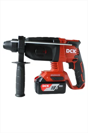 Перфоратор аккумуляторный бесщеточный DCK KDZC04-24, 18В. 2,7 Дж, 2*5А/ч