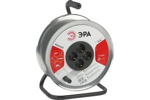 Катушка металлическая с заземлением 4гн ЭРА, K-M-4z 